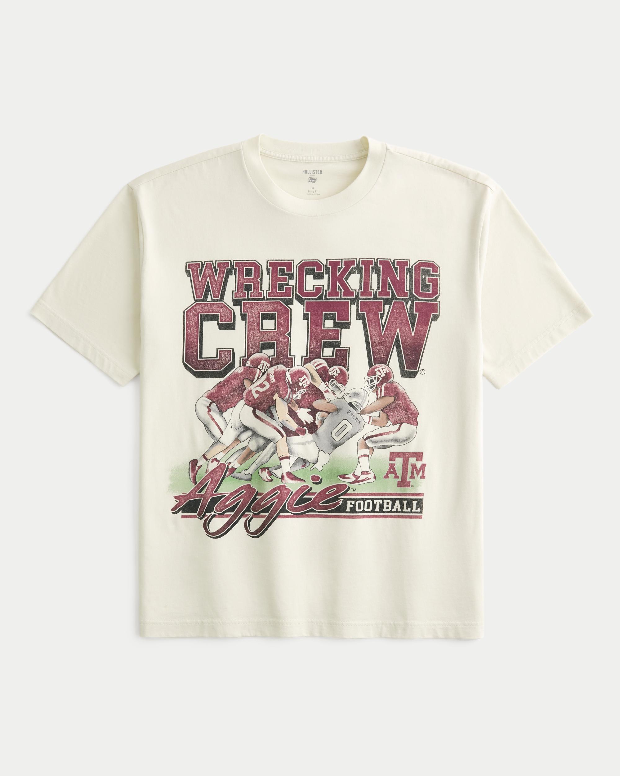 Boxy Texas A&M University Aggies Graphic Tee Product Image