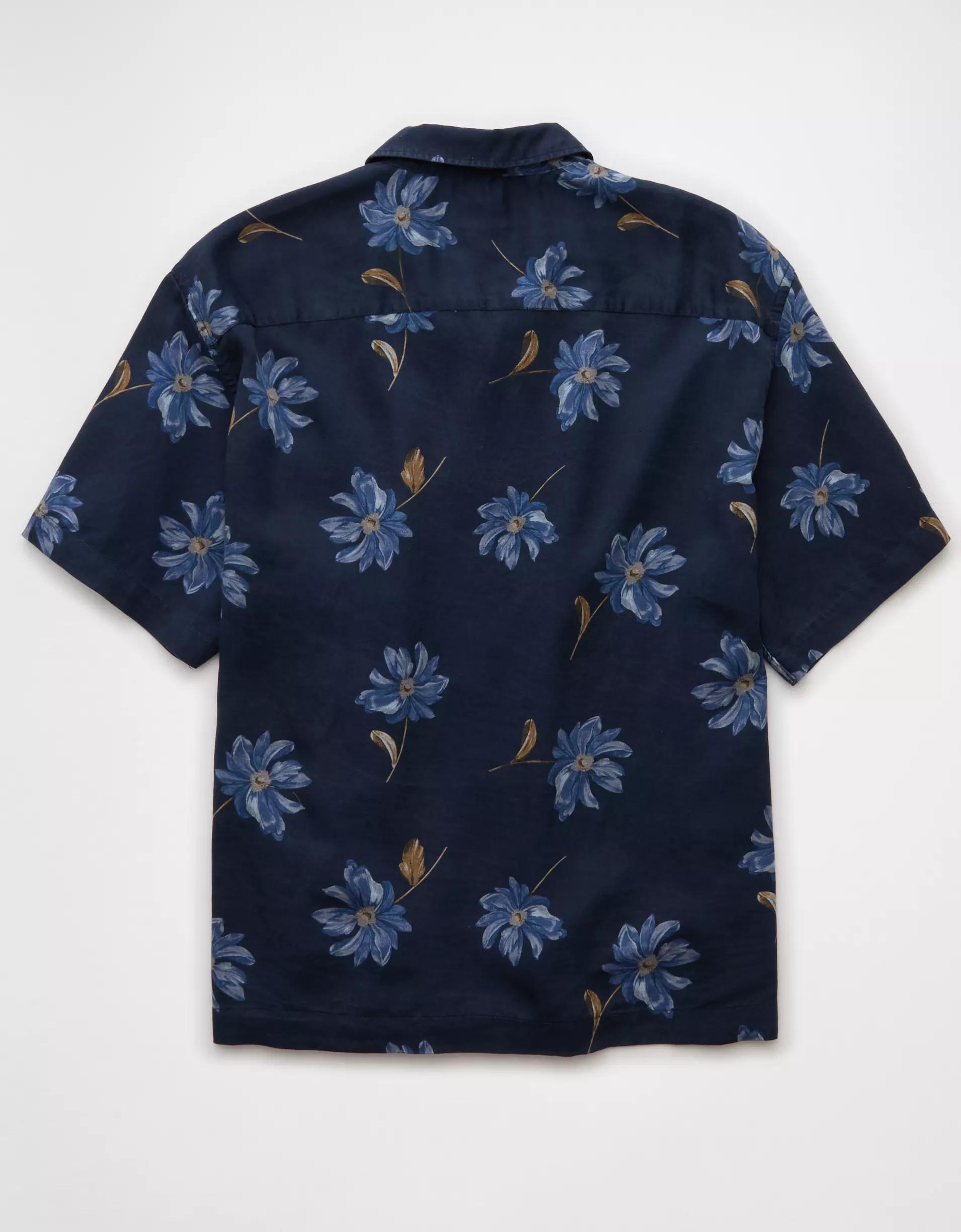 AE Poolside Floral Button-Up Shirt Men's Product Image