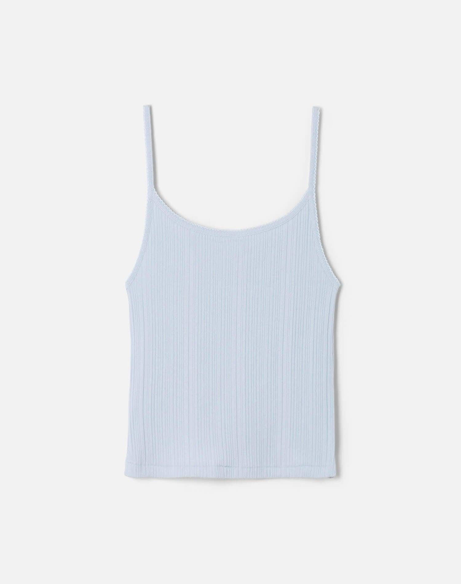Hanes Varigated Jolie Tank - Light Blue Product Image