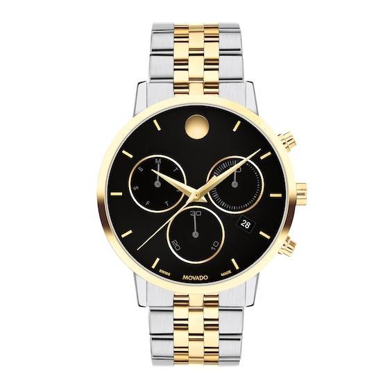 Movado Mens Museum Classic Quartz Chronograph Stainless Steel Bracelet Watch Product Image