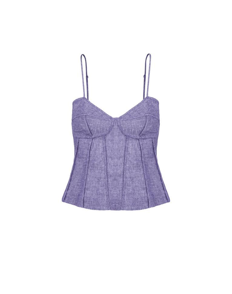 Nita Top - Le Bleu Product Image