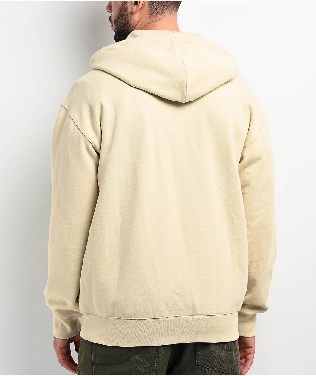 Empyre Yolked Natural Zip Hoodie Product Image