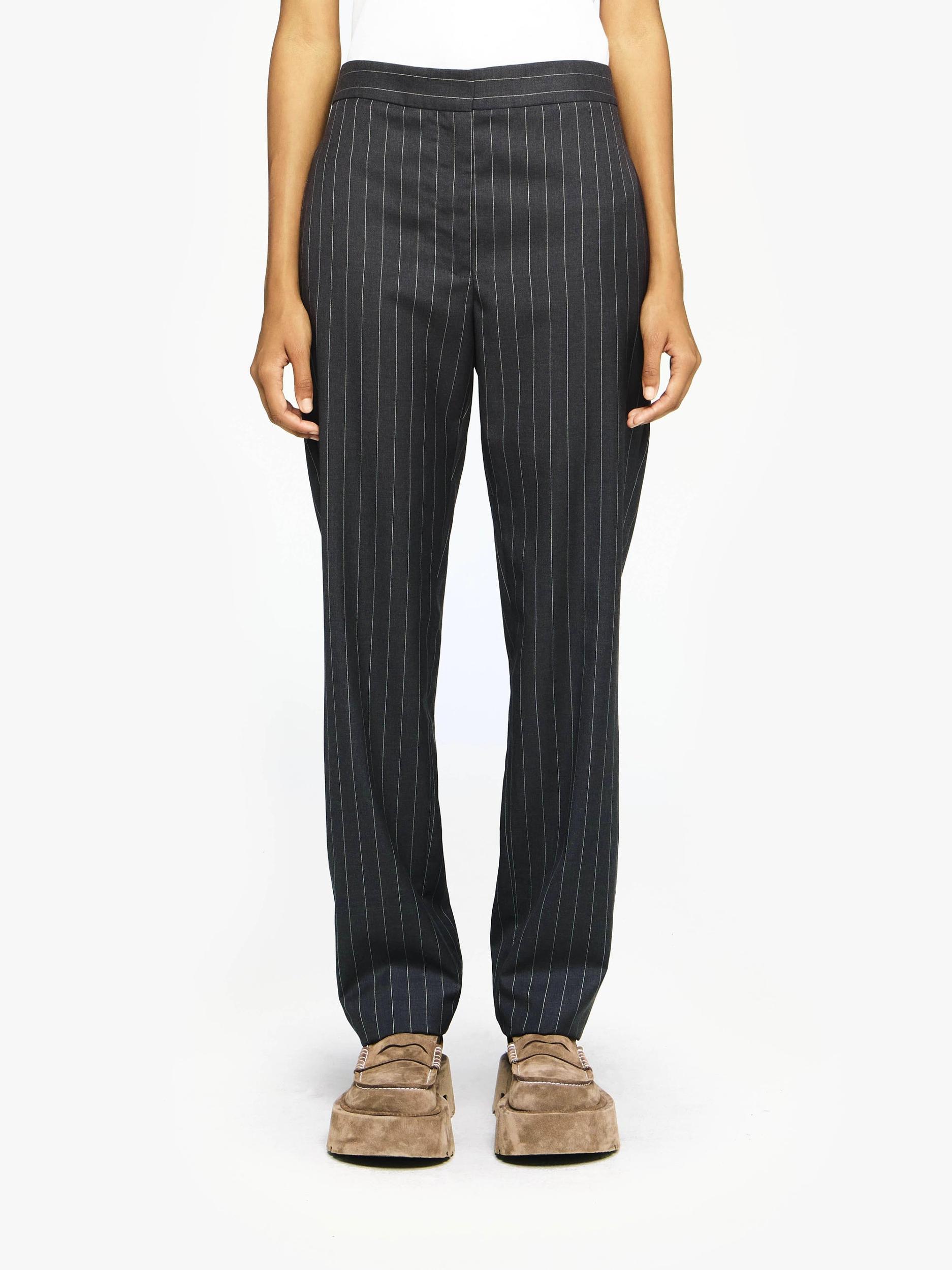 STRAIGHT LEG TAILORED TROUSERS Product Image
