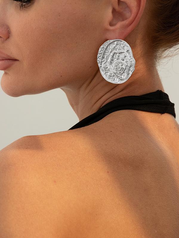 Normcore Geometric Drop Earrings Product Image