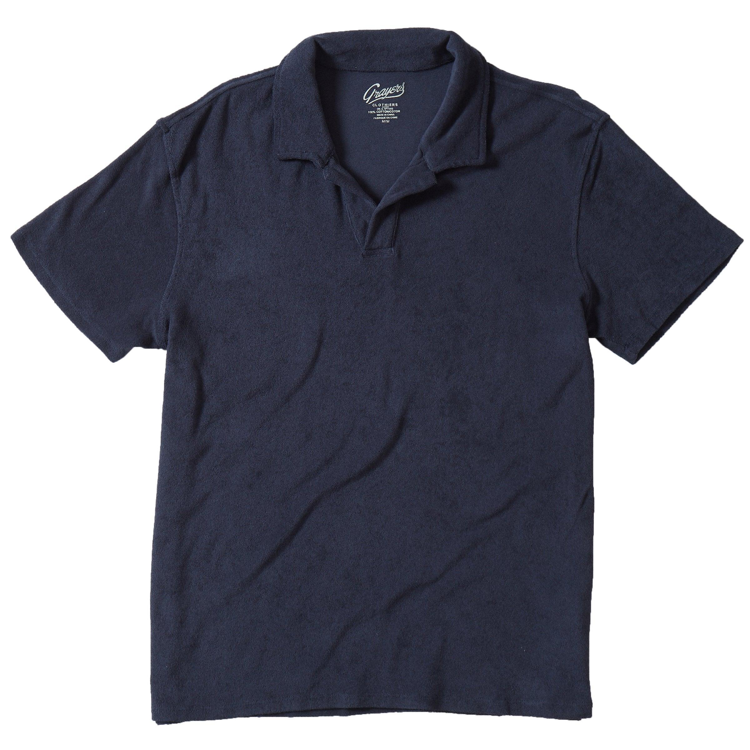 Riviera Terry Polo - Midnight Navy Product Image