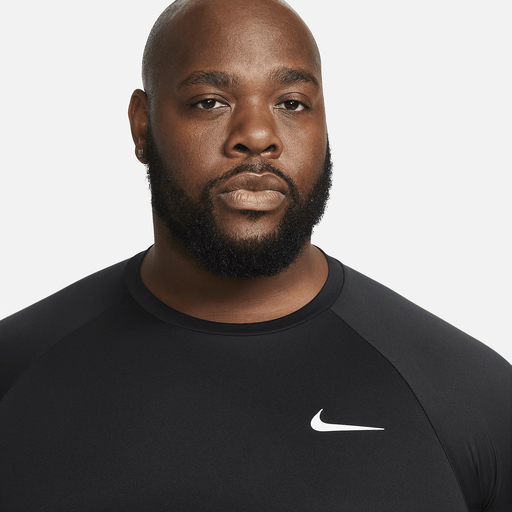 Nike Mens Essential Dri-FIT Short-Sleeve Swim Hydroguard (Extended Size) | NESSA700-001 Product Image