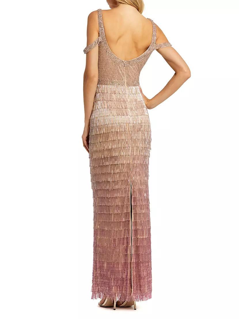 Evening Beaded Body-Con Gown Product Image