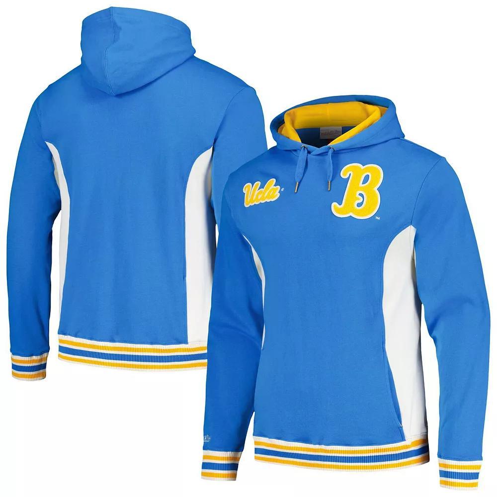 Men's Mitchell & Ness Blue UCLA Bruins Team Legacy French Terry Pullover Hoodie,  Product Image