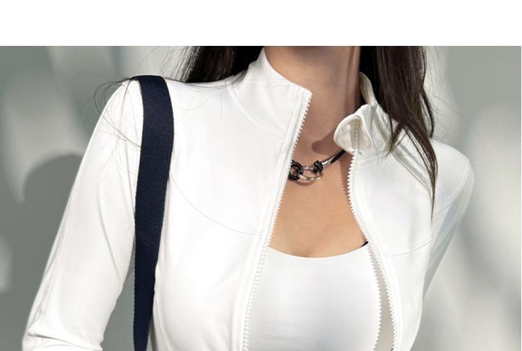 Plain Zip Sports Jacket Product Image