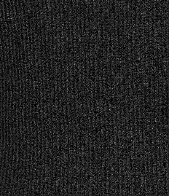 Le' AL.X Knit Ribbed Sqaure Neck Tank Top Product Image