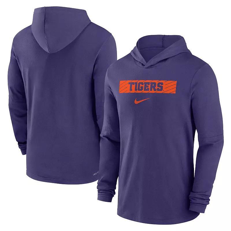 Cleveland Browns Sideline Nike Mens Dri-FIT NFL Long-Sleeve Hooded Top | 02FC2DI9I-CAM Product Image