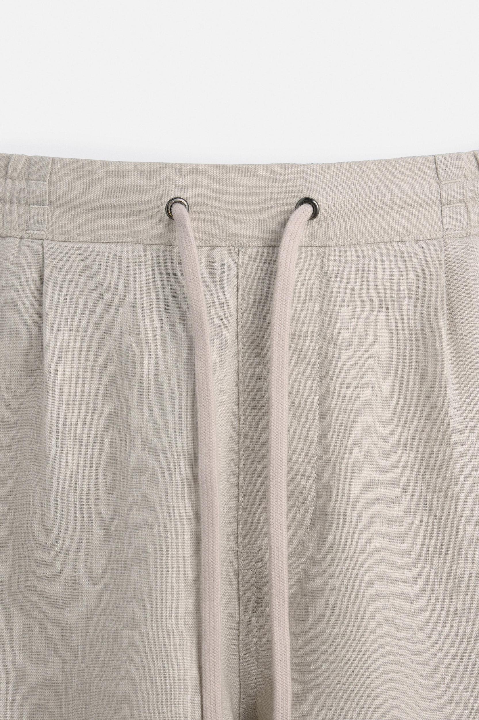 100% LINEN SHORTS Product Image