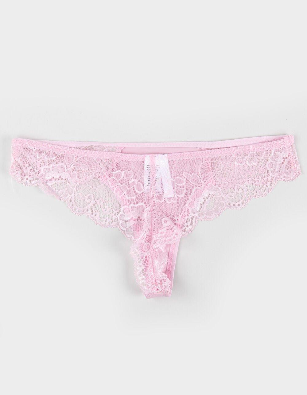 FULL TILT Lace Side Thong Product Image