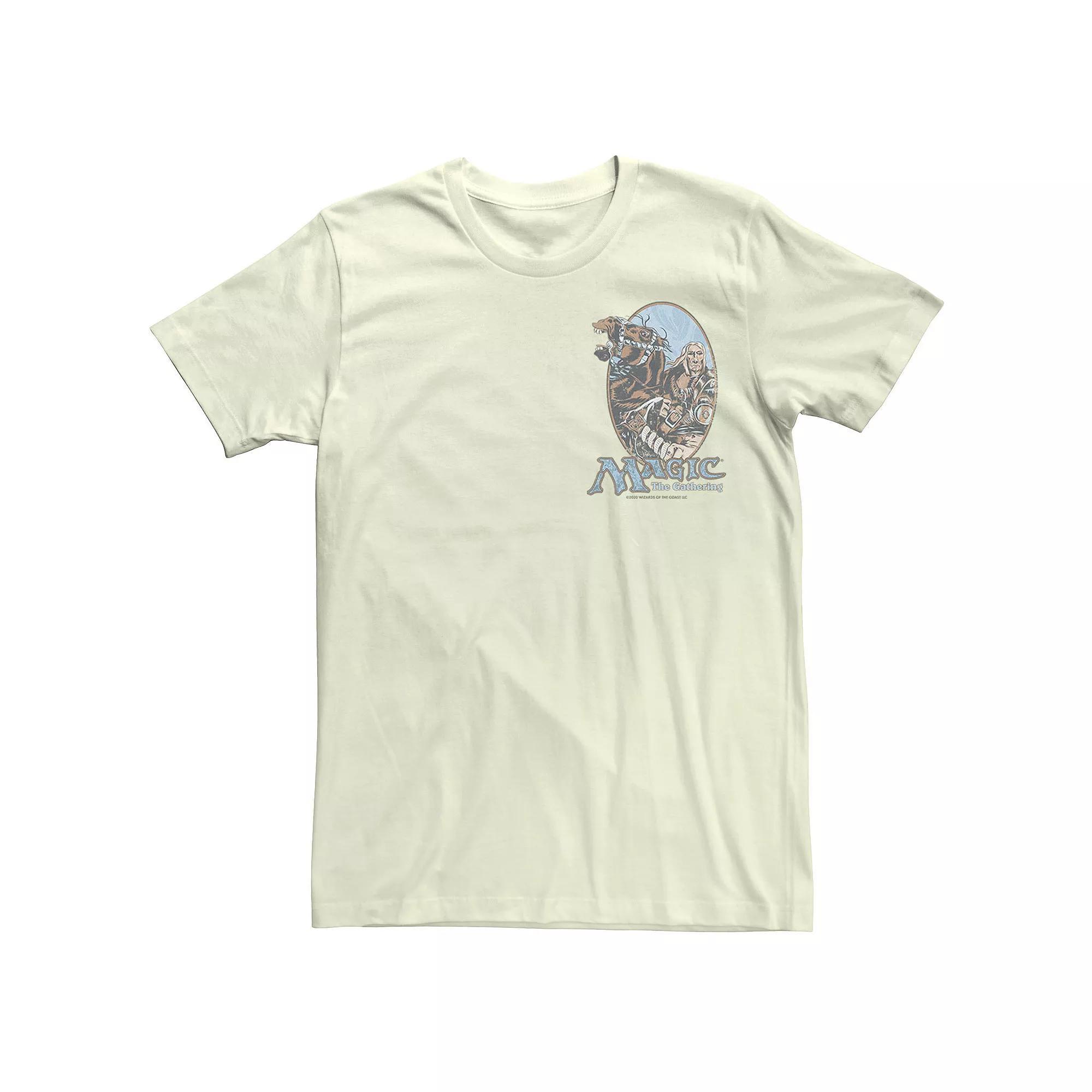 Men's Magic: The Gathering The Fifth Left Chest Tee, Size: 3XL, Natural Product Image