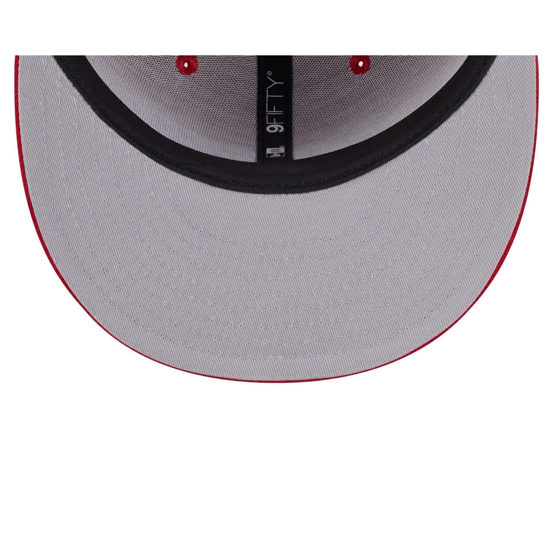 Los Angeles Angels Wordmark 9FIFTY Snapback Hat Male Product Image