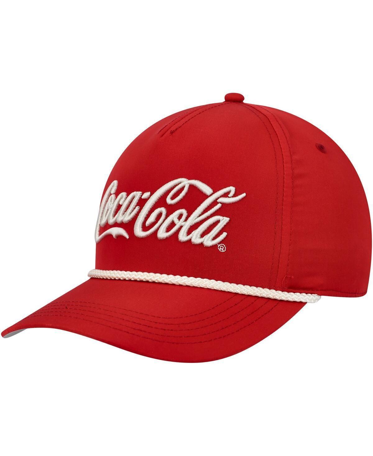 Mens American Needle Red Coca-Cola Traveler Snapback Hat Product Image