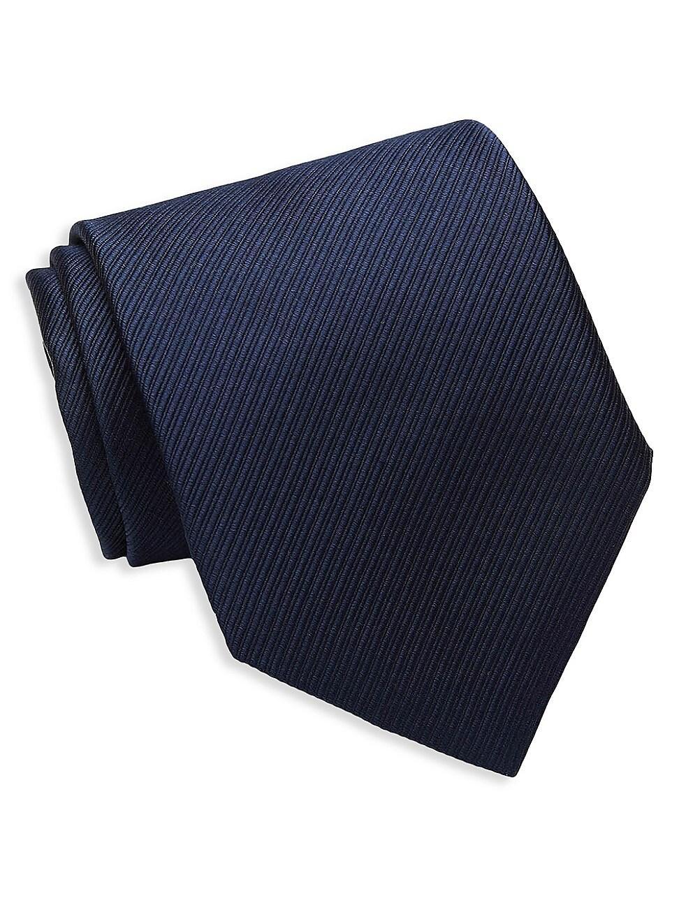 David Donahue Corded Weave Silk Tie Product Image