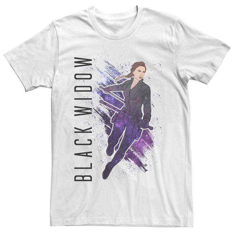 Men's Avengers Black Widow Painted Tee,  Product Image