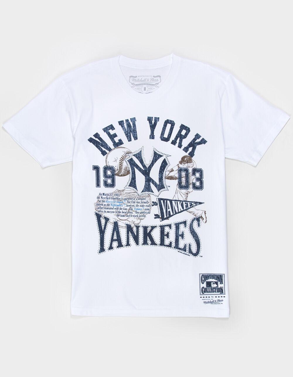 MITCHELL & NESS New York Yankees Heritage Slugger Mens Tee Product Image