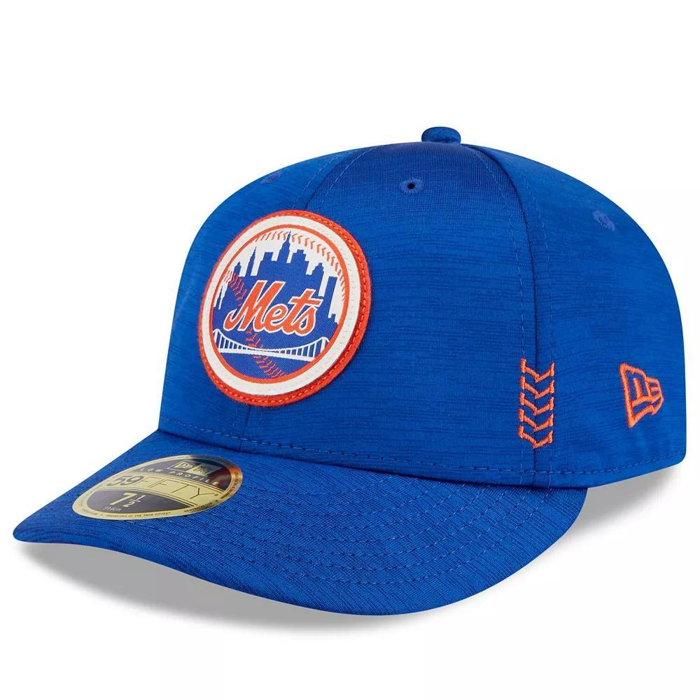 Men's New Era Royal New York Mets 2024 Clubhouse Low Profile 59FIFTY Fitted Hat,  Product Image