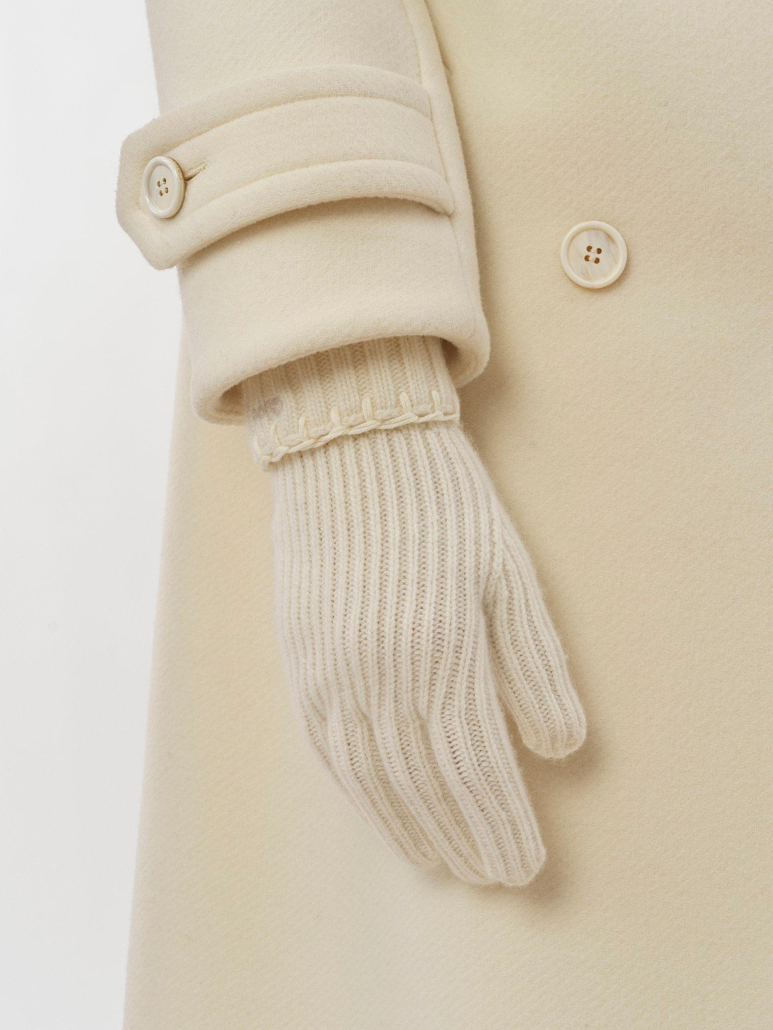 Gloves in superfine wool & cashmere Product Image