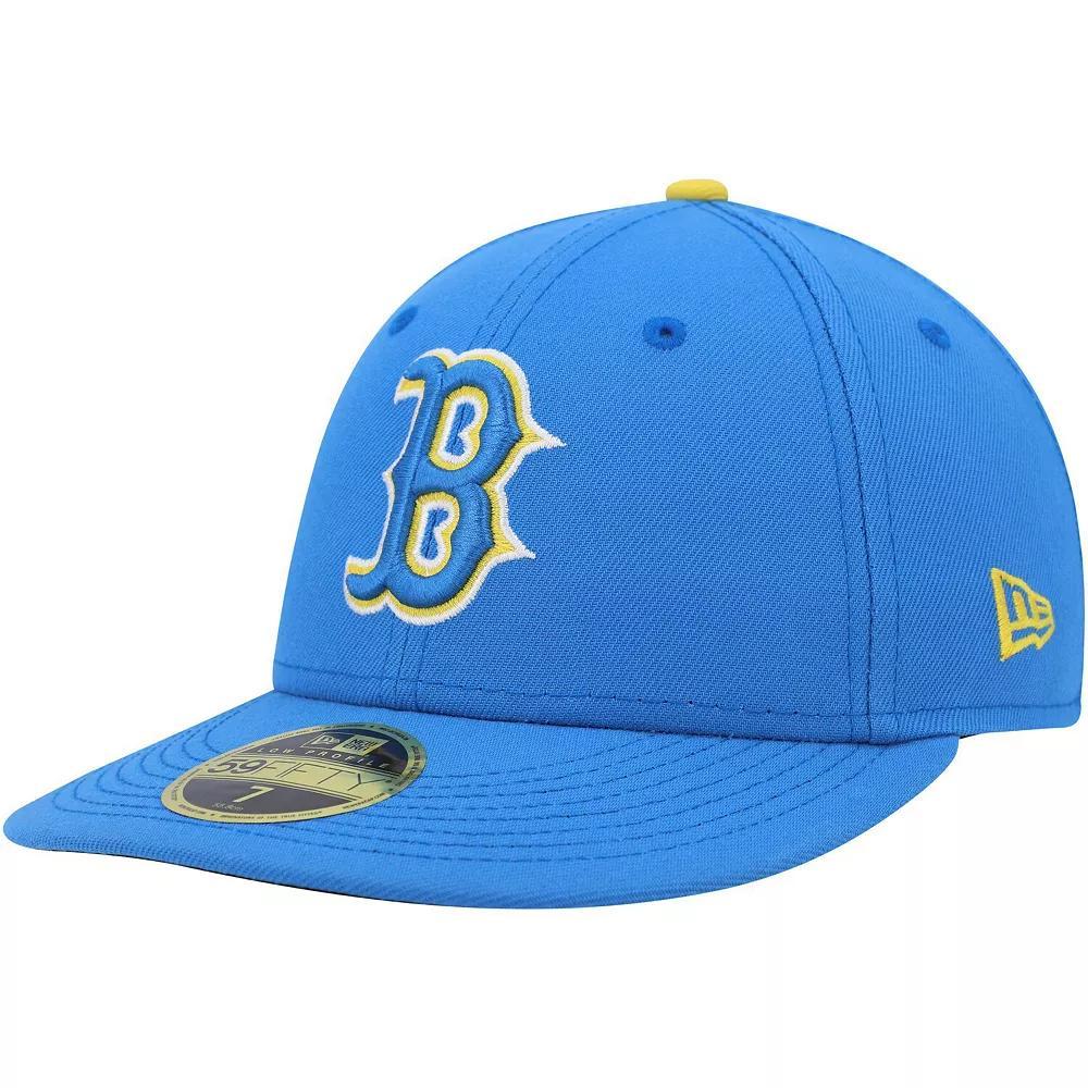 Men's New Era Light Blue Boston Red Sox City Connect 59FIFTY Fitted Hat, Size: 8 Product Image