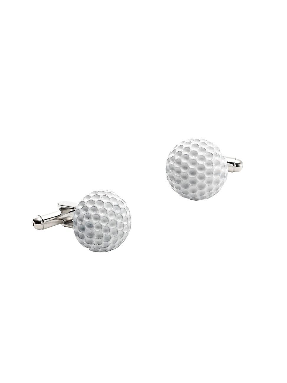 Mens Enamel Golf Ball Cufflinks Product Image