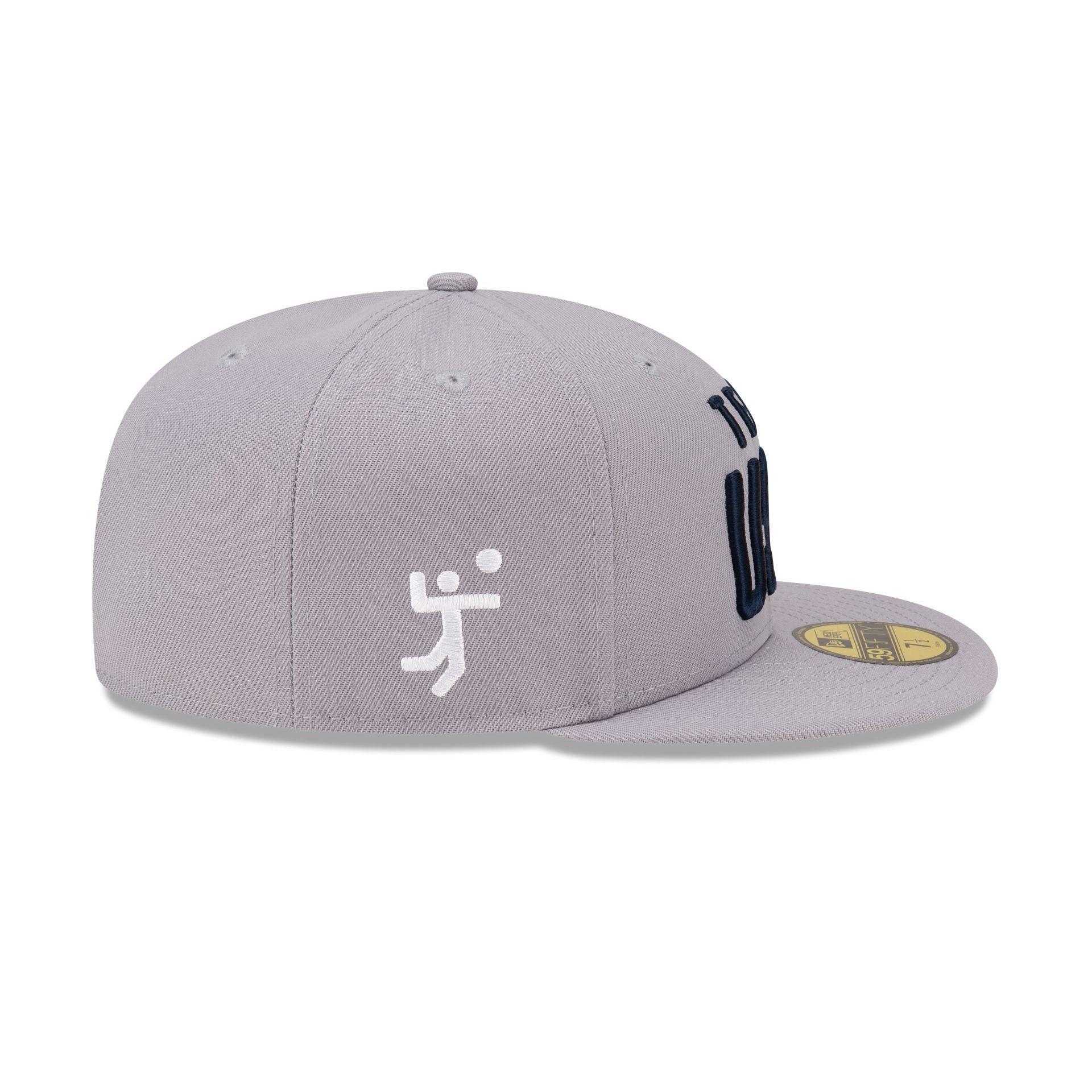 Team USA Volleyball Gray 59FIFTY Fitted Hat Male Product Image