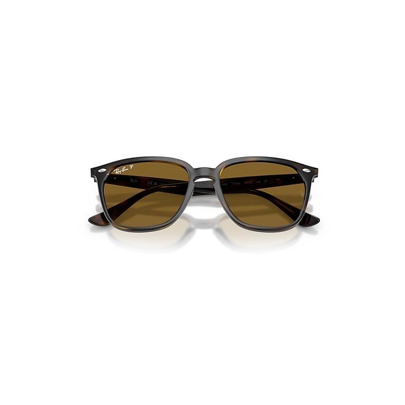 Ray-Ban Rb4362 Sunglasses Frame Brown Lenses Product Image
