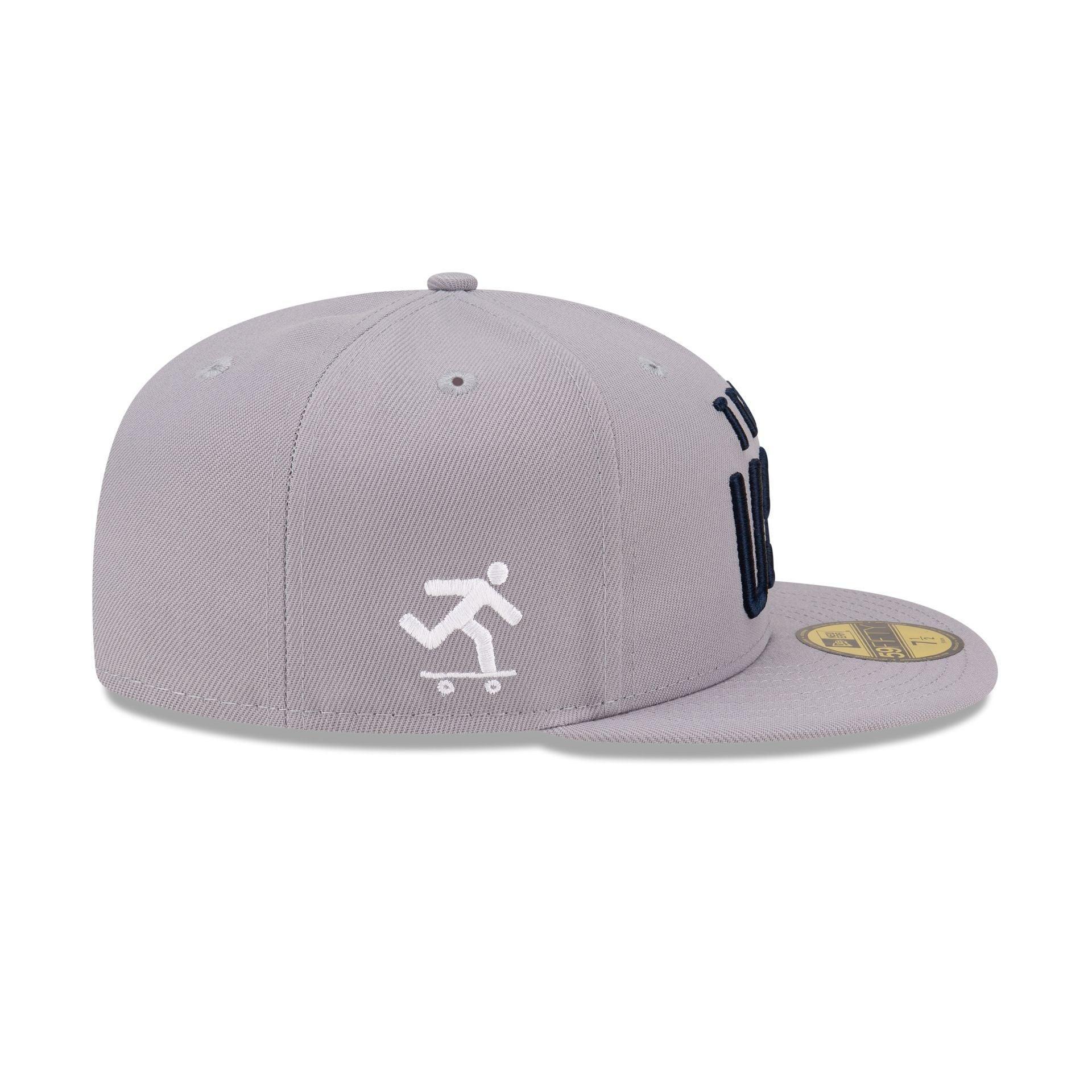 Team USA Skateboarding Gray 59FIFTY Fitted Hat Male Product Image