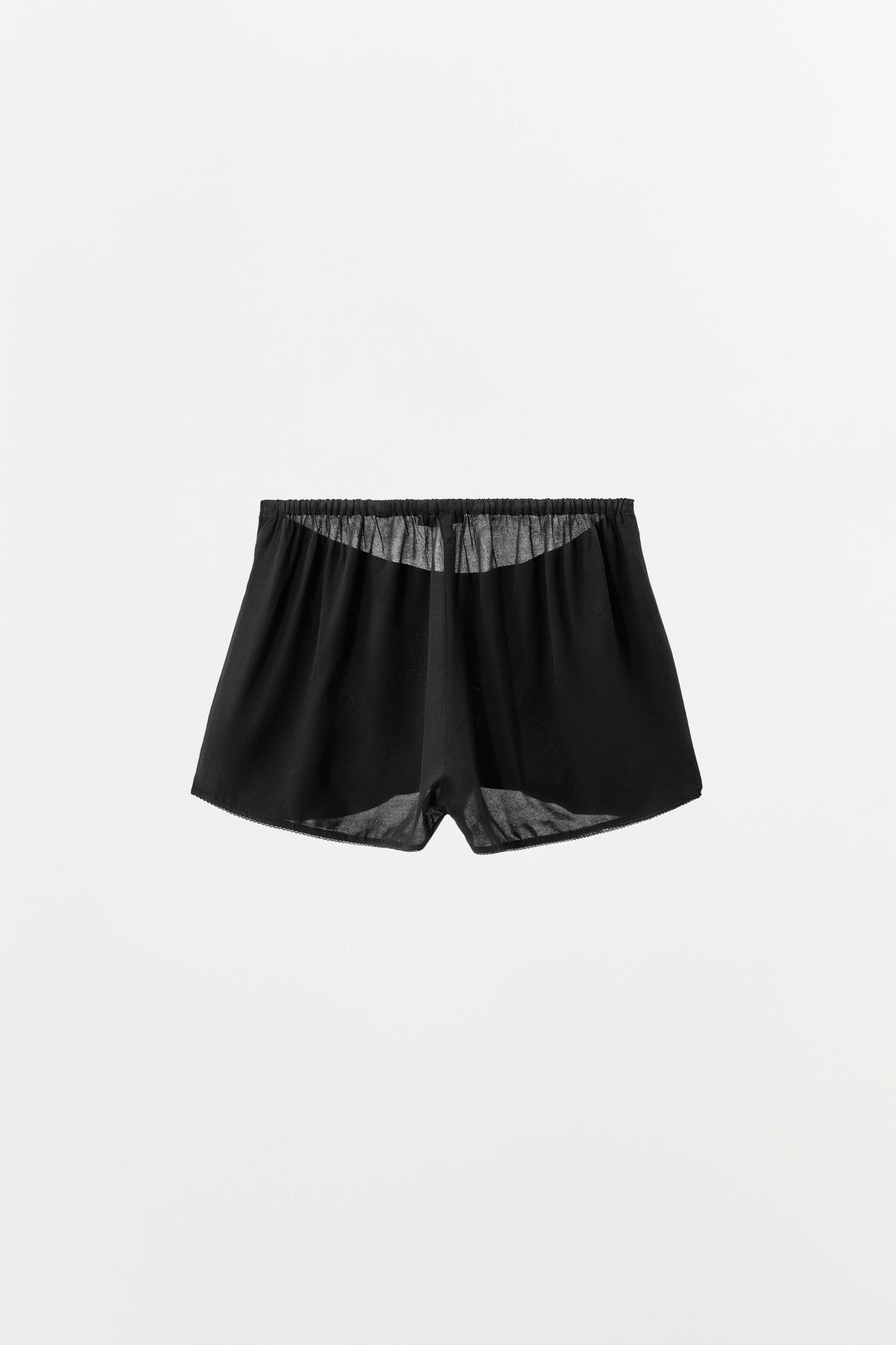 WAVY VISCOSE SHORTS Product Image