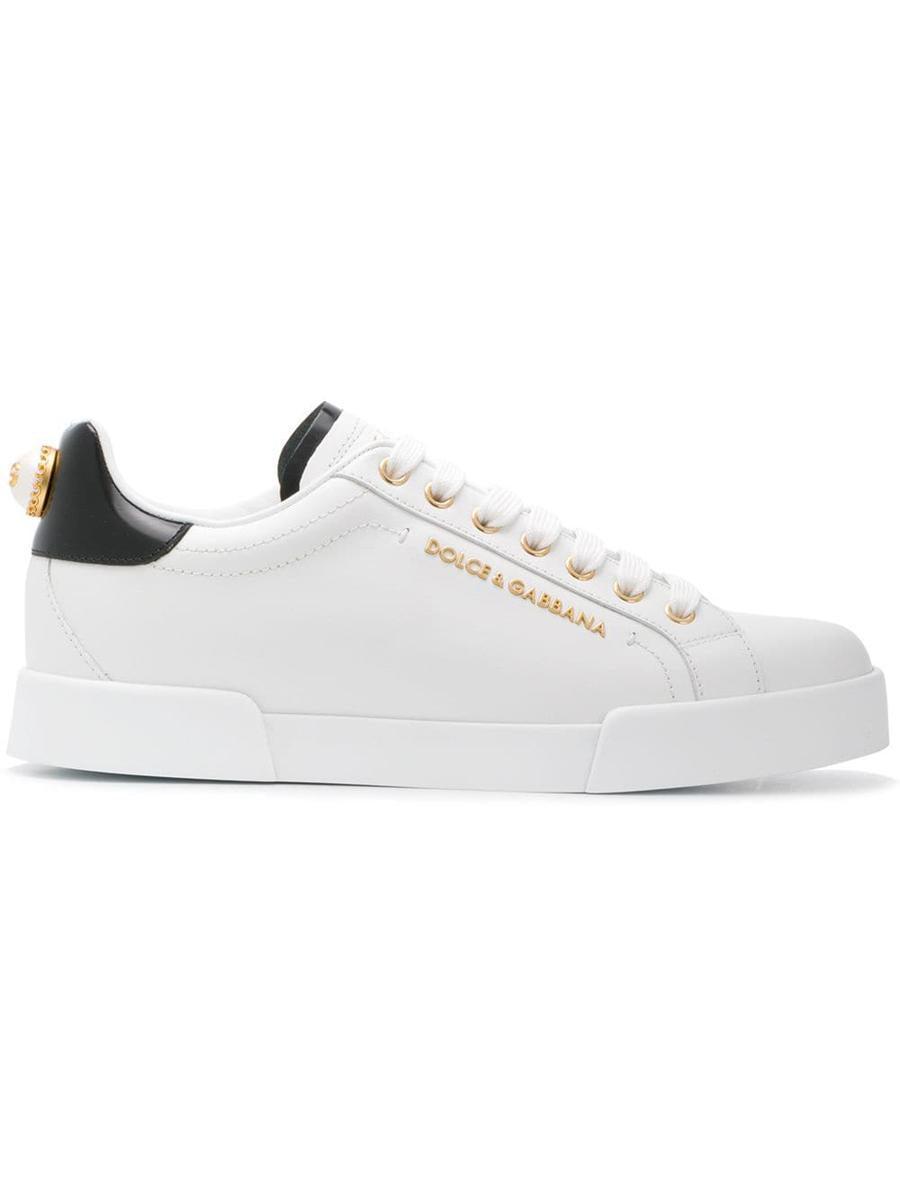 DOLCE & GABBANA Sneakers In White Product Image