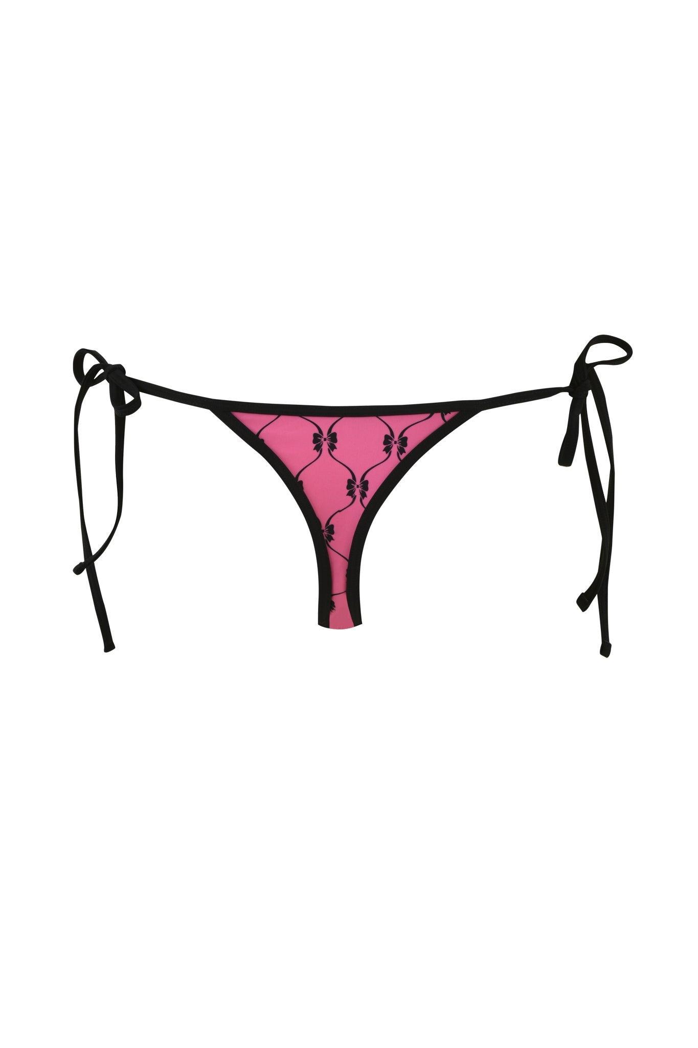 MONROE BIKINI BOTTOM - PINK : DIGITAL : GIRLY POP Product Image