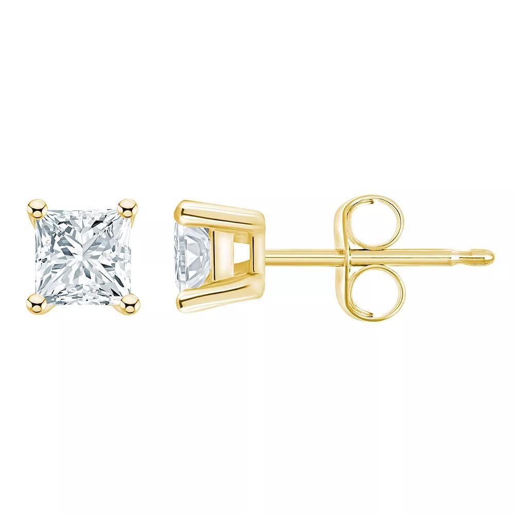 Celebration Gems 14k Gold 3/4 Carat T.W. Diamond Stud Earrings, Women's Product Image