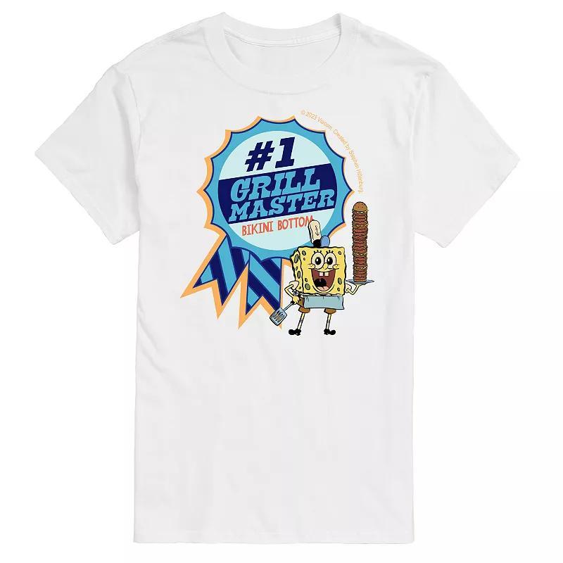 Mens Nickelodeon SpongeBob SquarePants Grill Master Graphic Tee Product Image