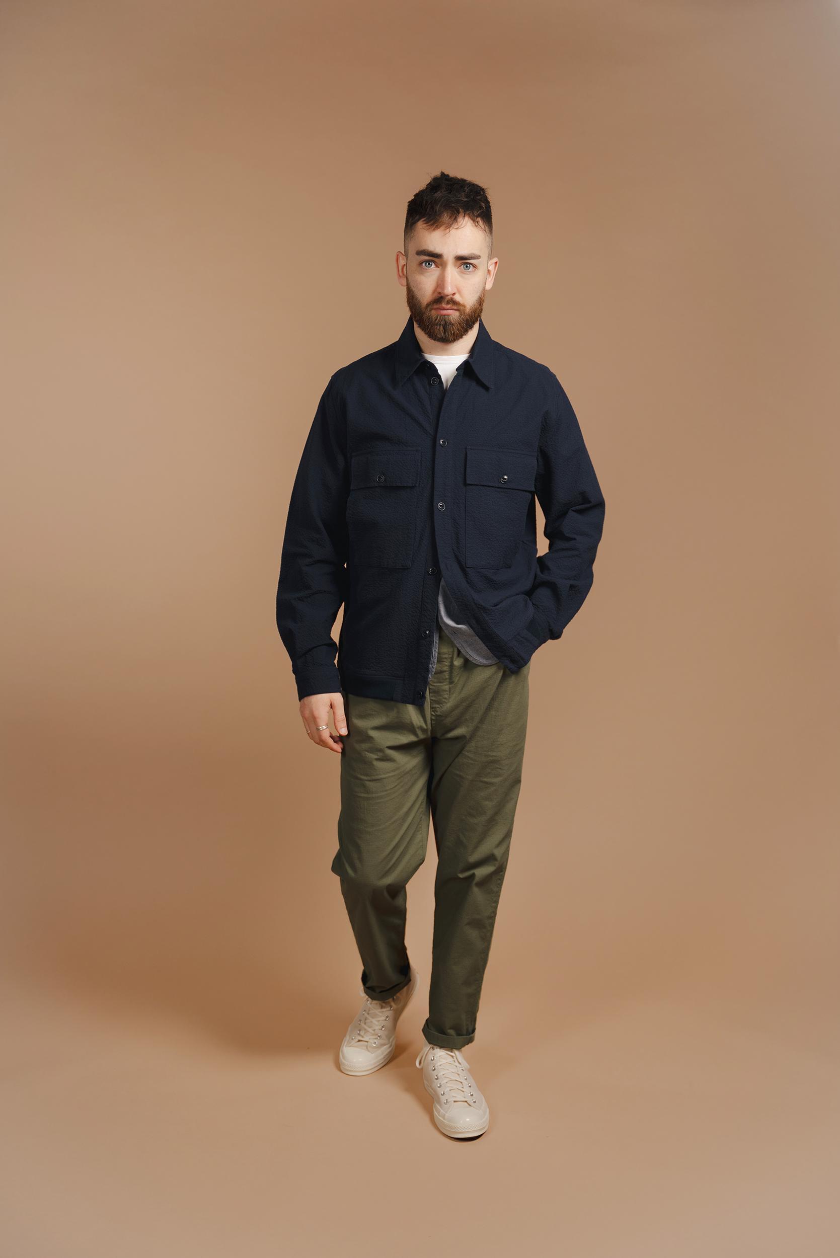 Archive Seersucker Photographer Overshirt Product Image