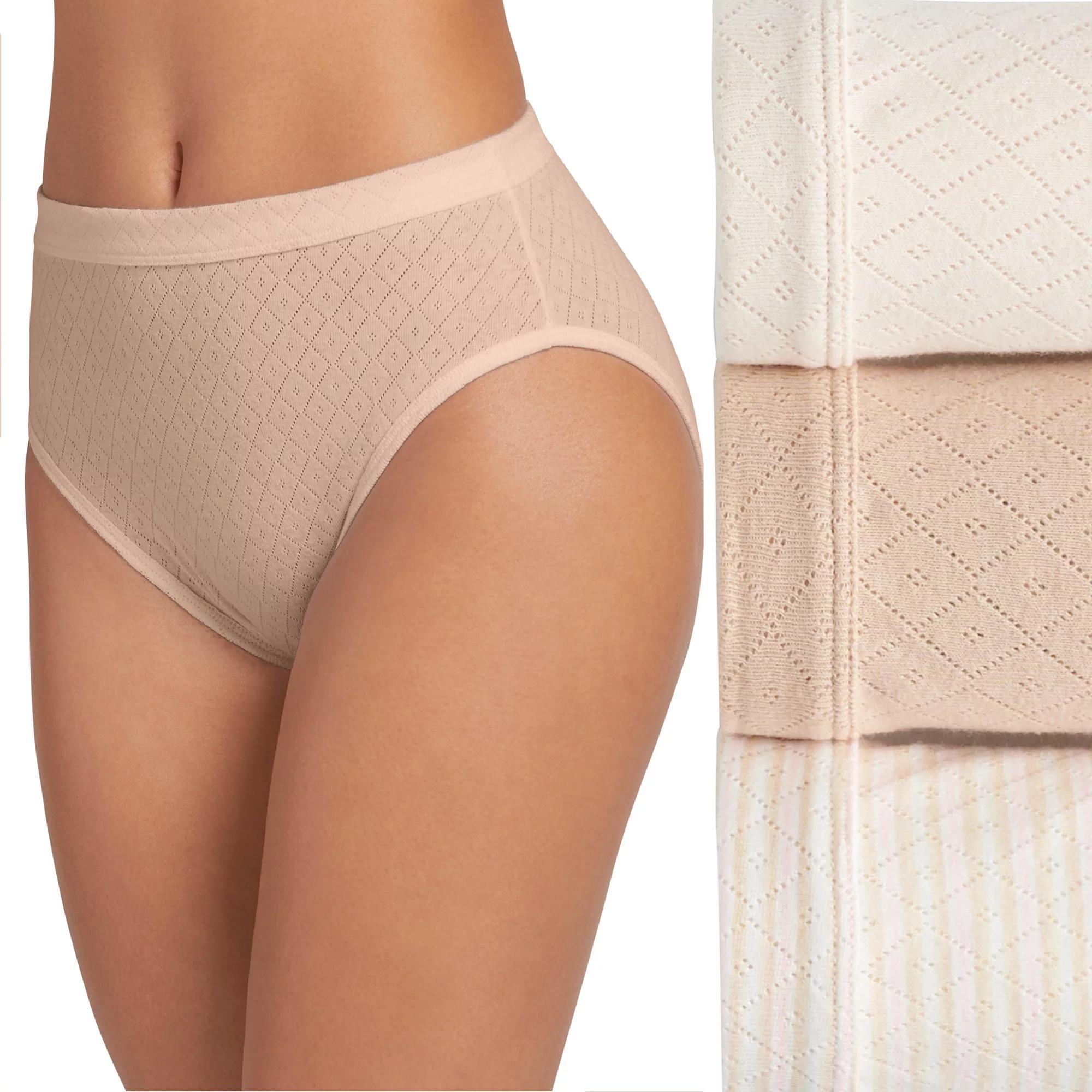 Women's Jockey® Elance Breathe 3-pack French Cut Panty Set 1541,  Product Image