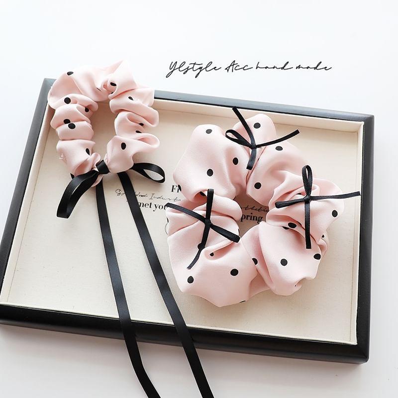 Polka Dot Hair Scrunchie Product Image