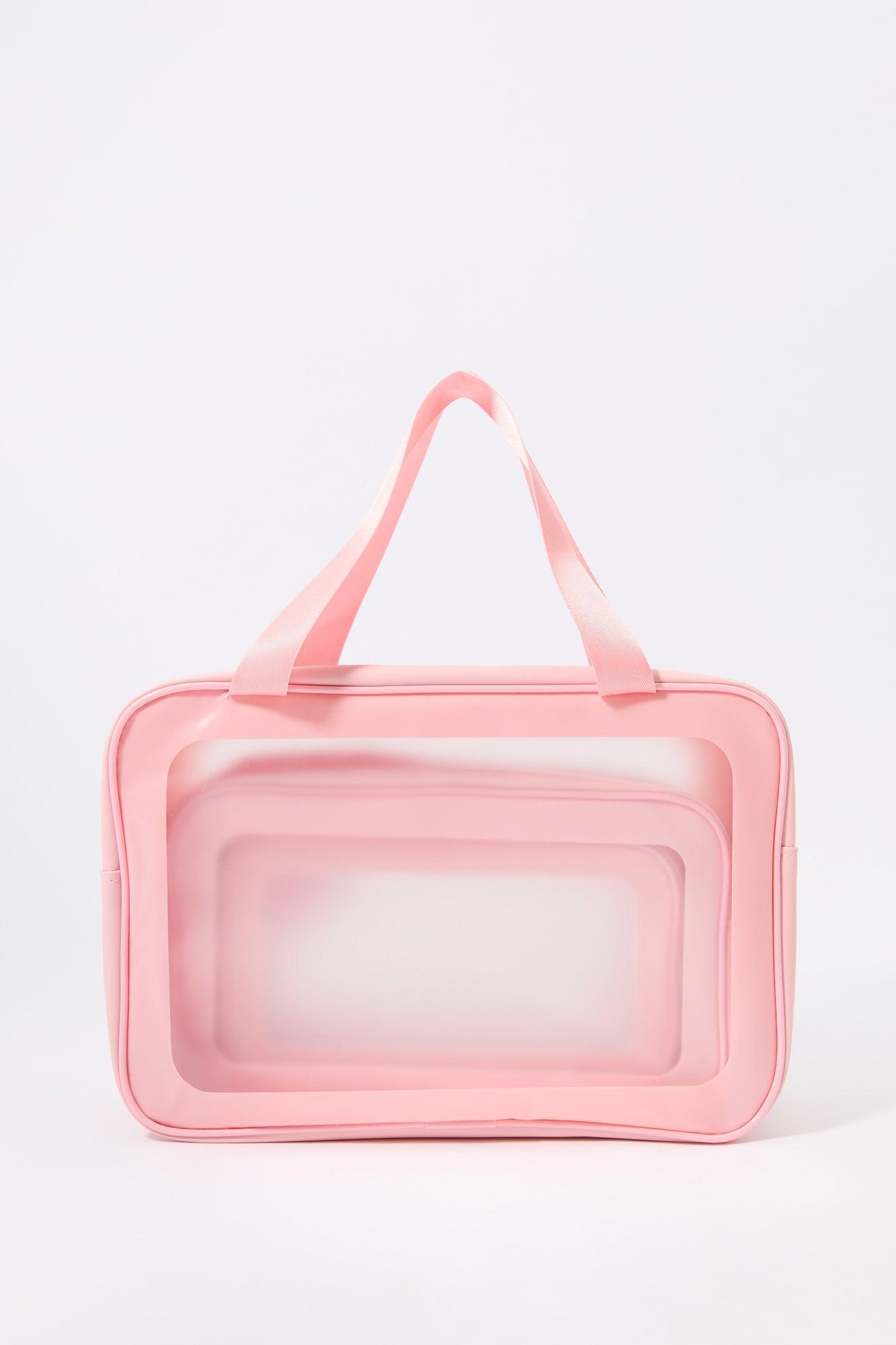 Clear Makeup Bag Set (3 Pcs) Female Product Image