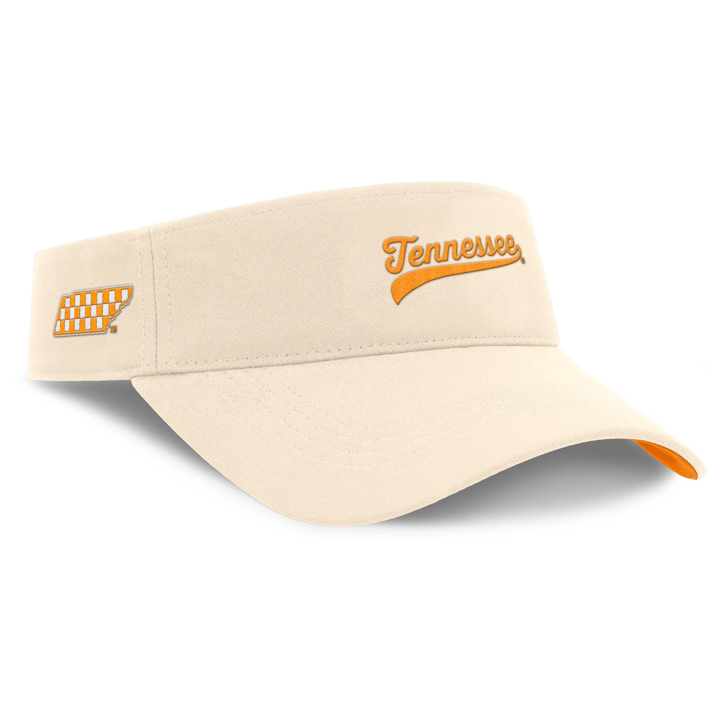Men's Nike Natural Tennessee Volunteers Primetime Ace Adjustable Visor, Beige Product Image