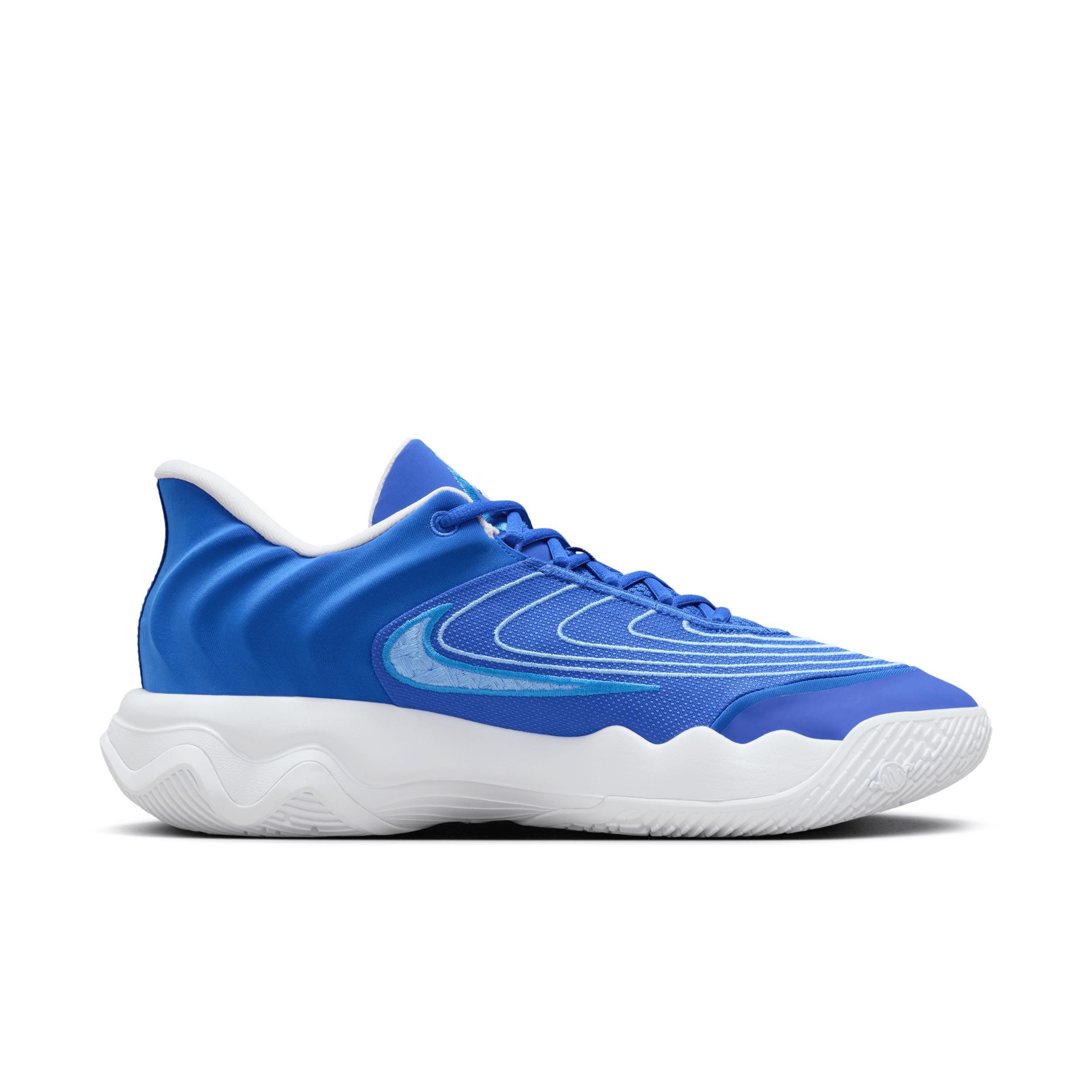 Nike Men's Giannis Immortality 4 Basketball Shoes in Blue Product Image