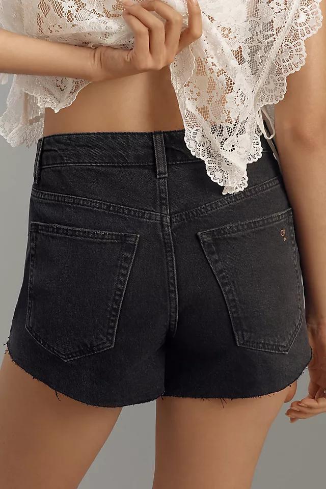 Pilcro Lace-Up Denim Shorts Product Image