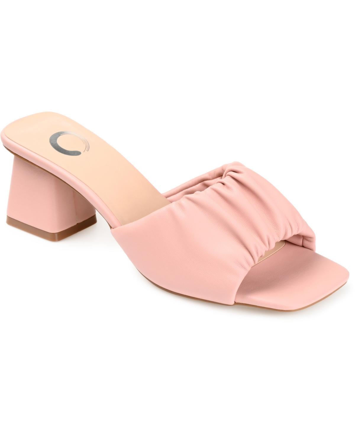 Journee Briarr Womens Heeled Slide Sandals Product Image