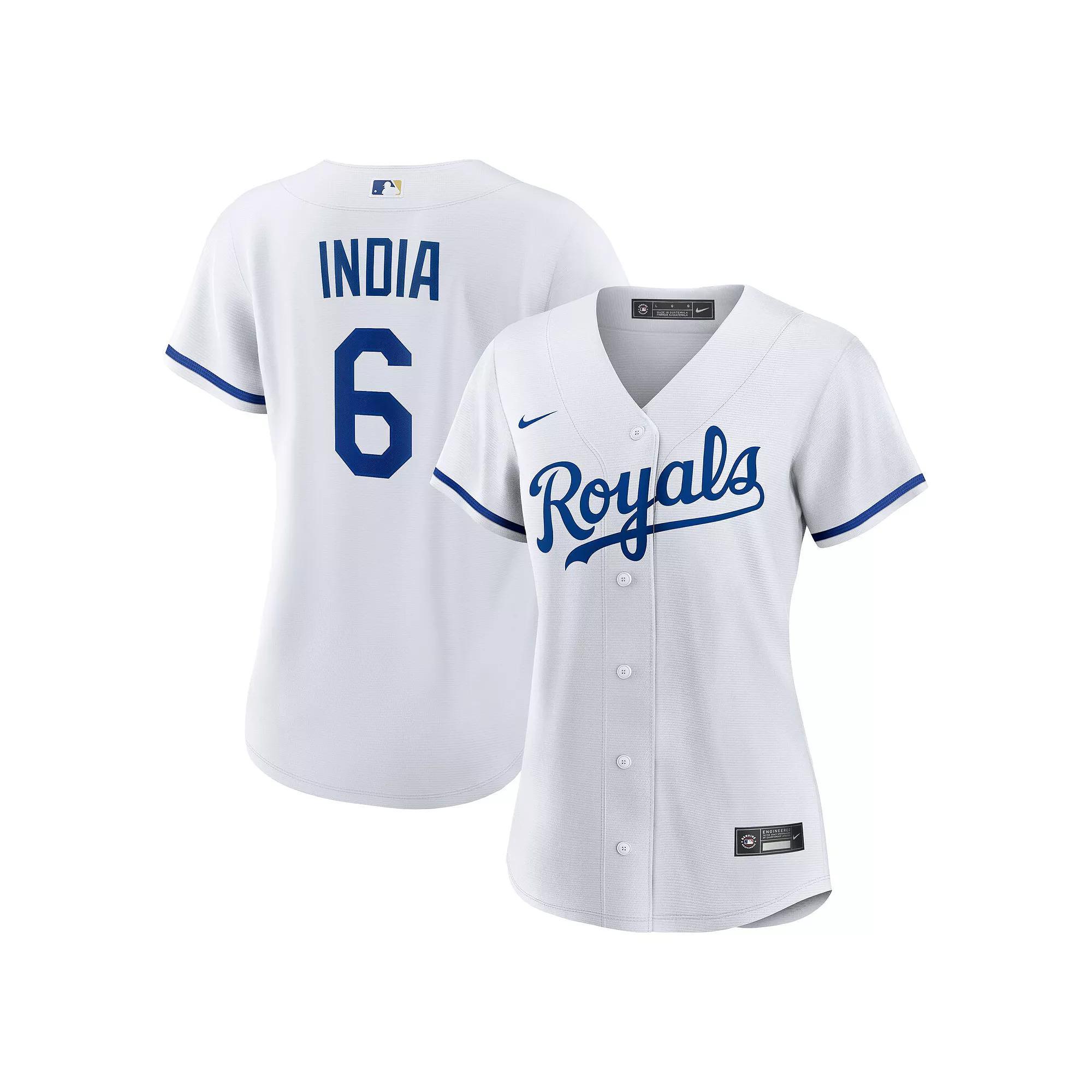 Women's Nike Jonathan India White Kansas City Royals Home Replica Jersey,  Product Image