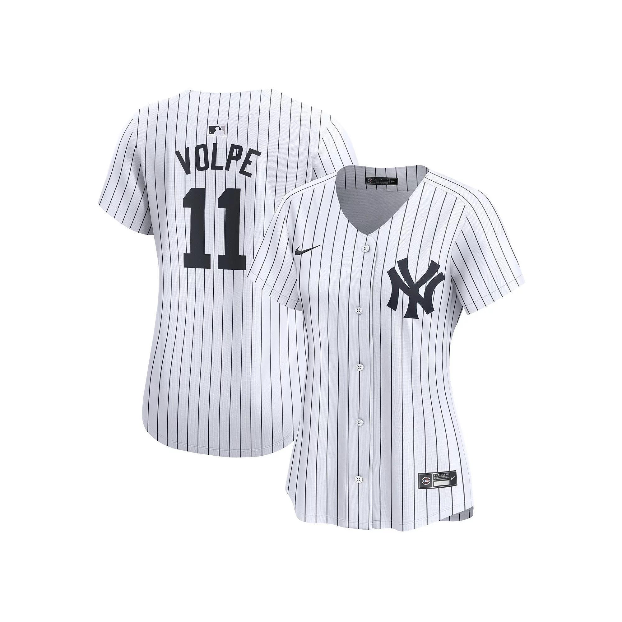 Women's Nike Anthony Volpe White New York Yankees Home Limited Player Jersey, Size: Large Product Image