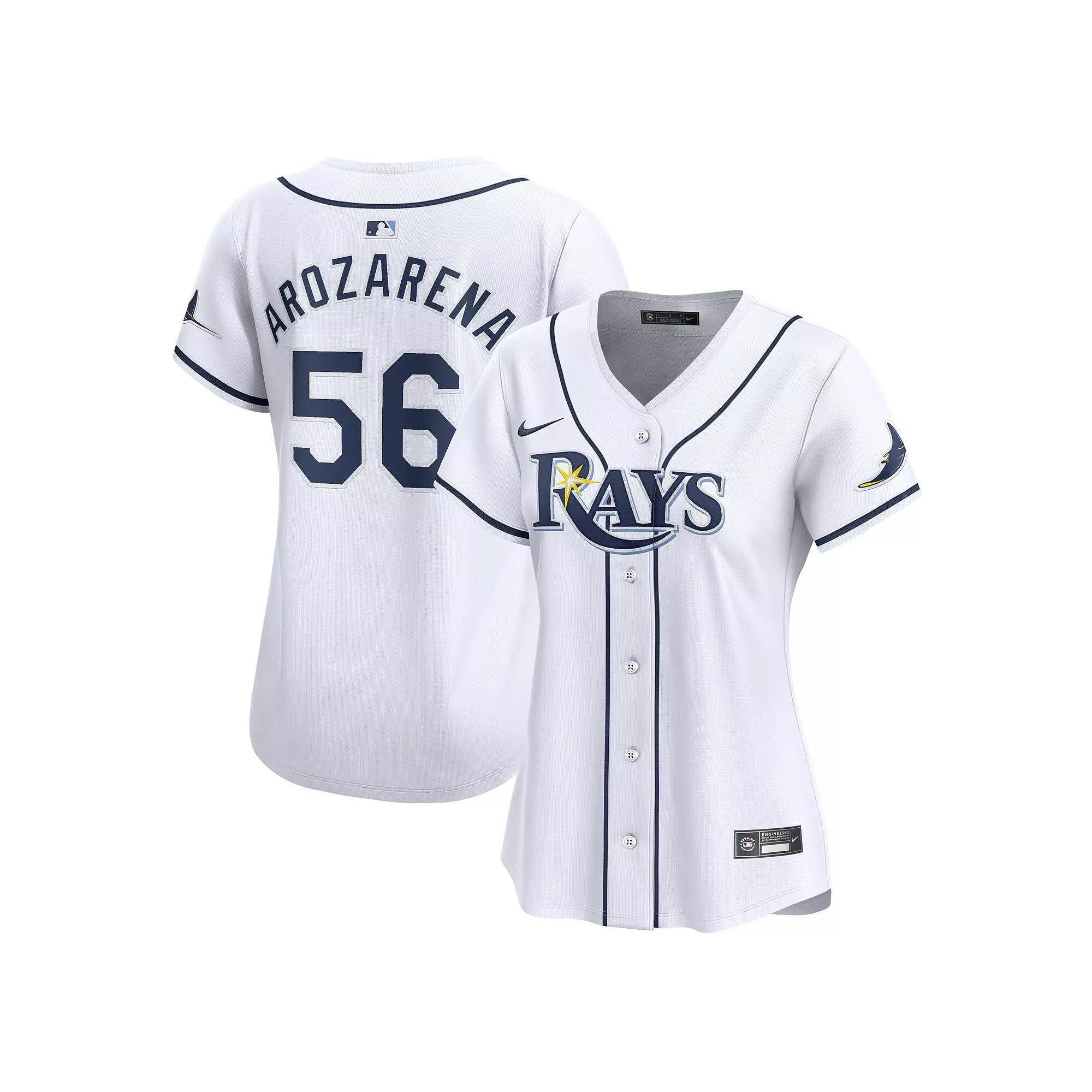 Women's Nike Randy Arozarena White Tampa Bay Rays Home Limited Player Jersey, Size: XL Product Image