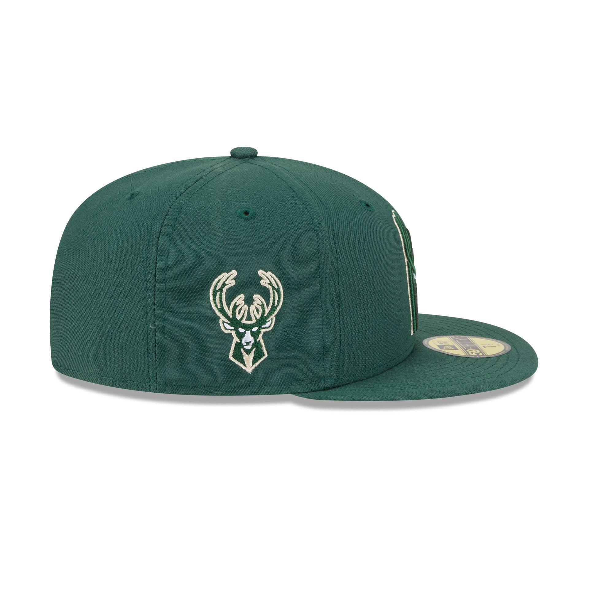 Milwaukee Bucks Deceptor 59FIFTY Fitted Hat Male Product Image
