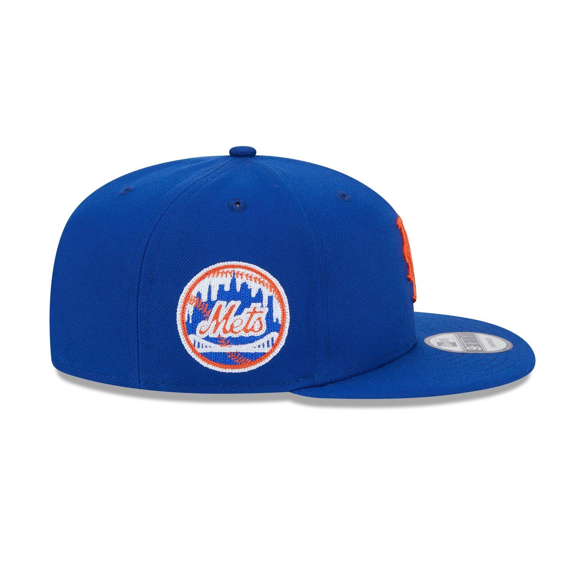 Alpha Industries x New York Mets Blue 9FIFTY Snapback Hat Male Product Image