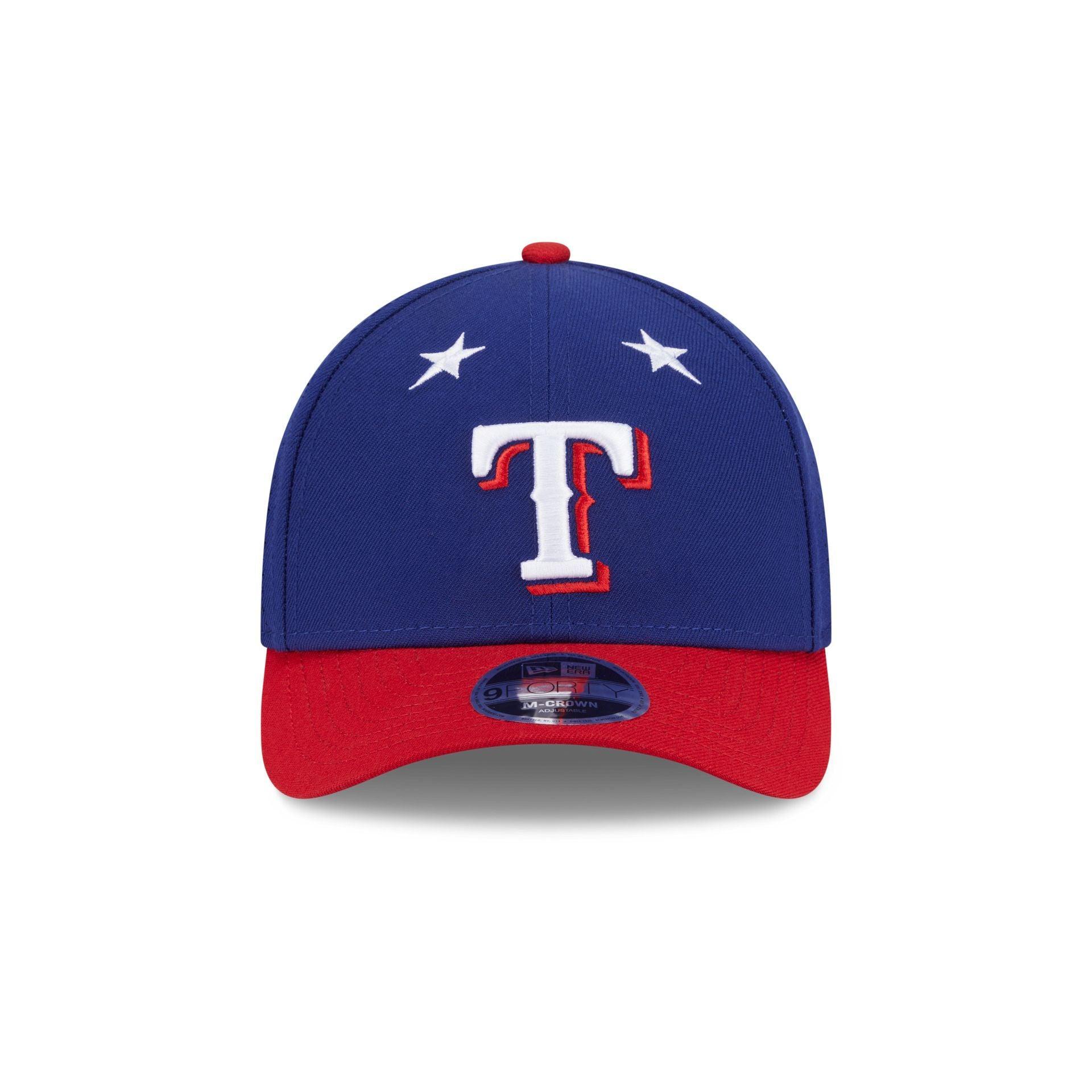 Texas Rangers 2025 All-Star Game 9FORTY M-Crown Snapback Hat Male Product Image