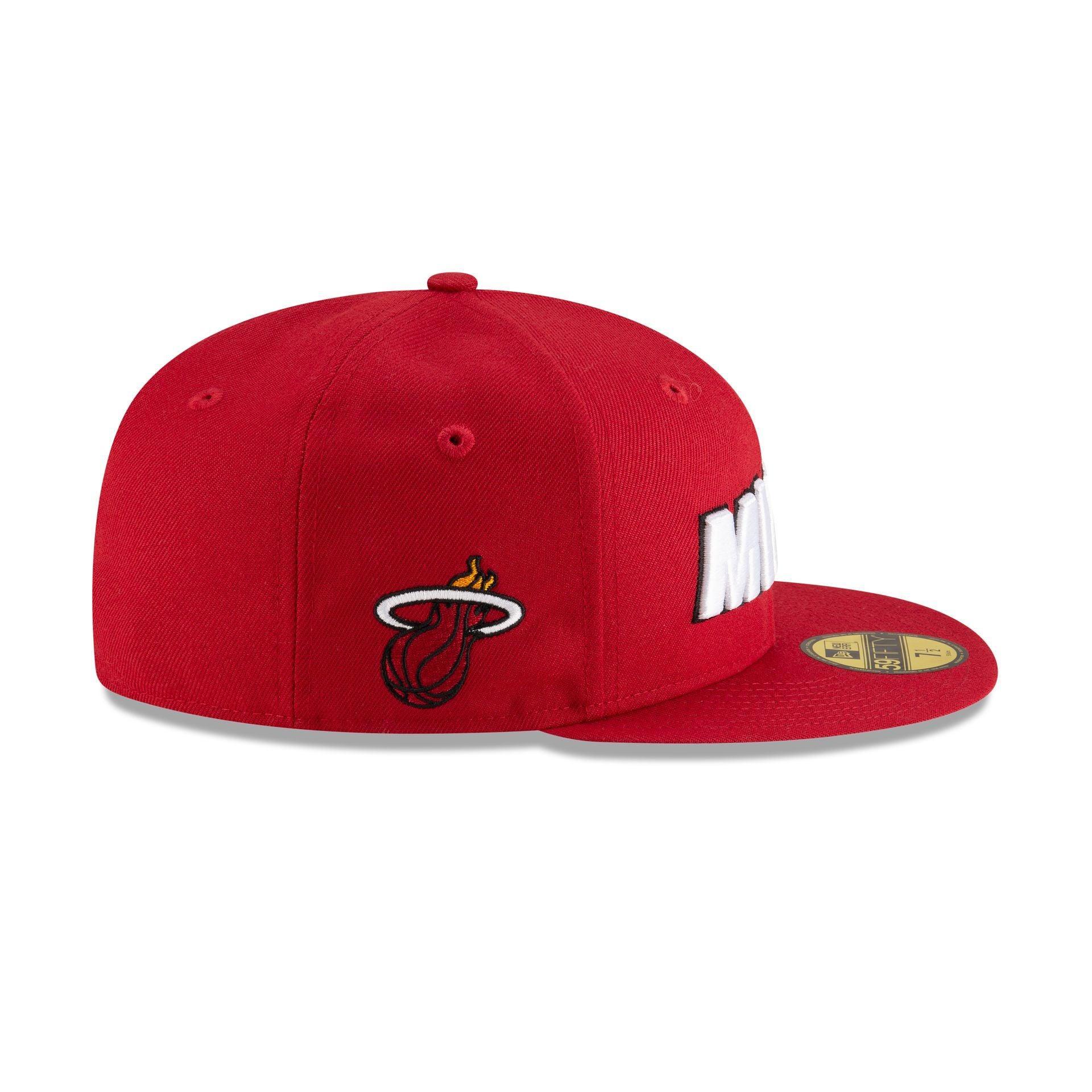 Miami Heat 2024 Statement Edition 59FIFTY Fitted Hat Male Product Image